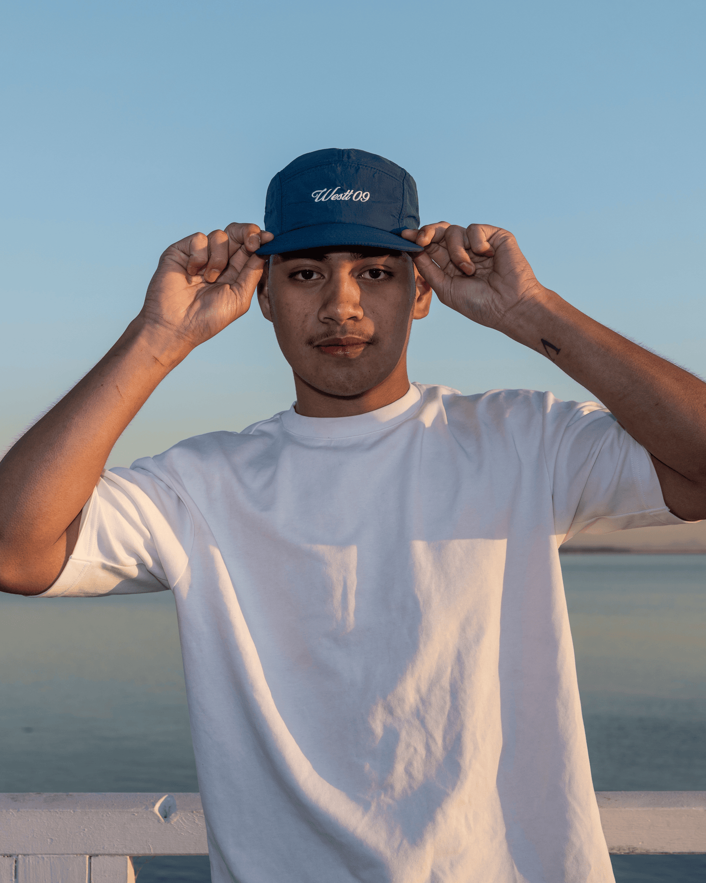5 Panel Nylon - Navy Blue