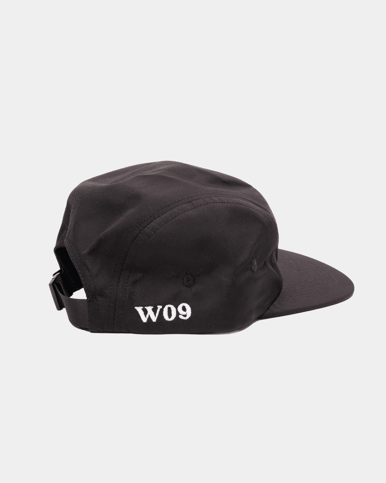5 Panel Nylon - Black
