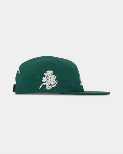 Flower 5 Panel - Green