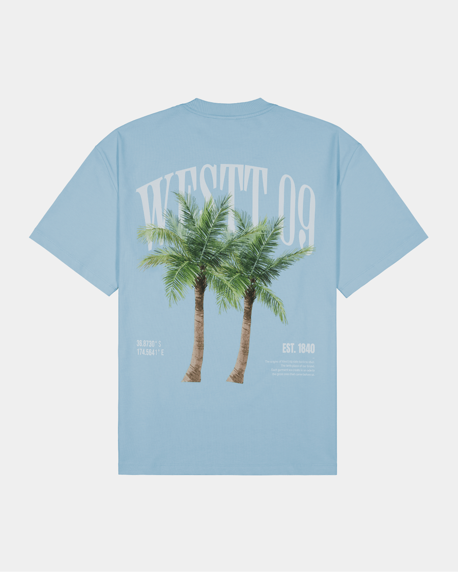 In The Palms - Sky Blue