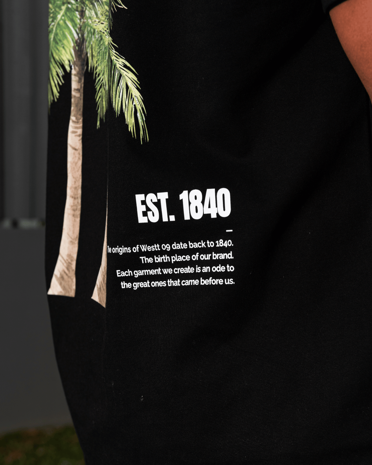 In The Palms - Black