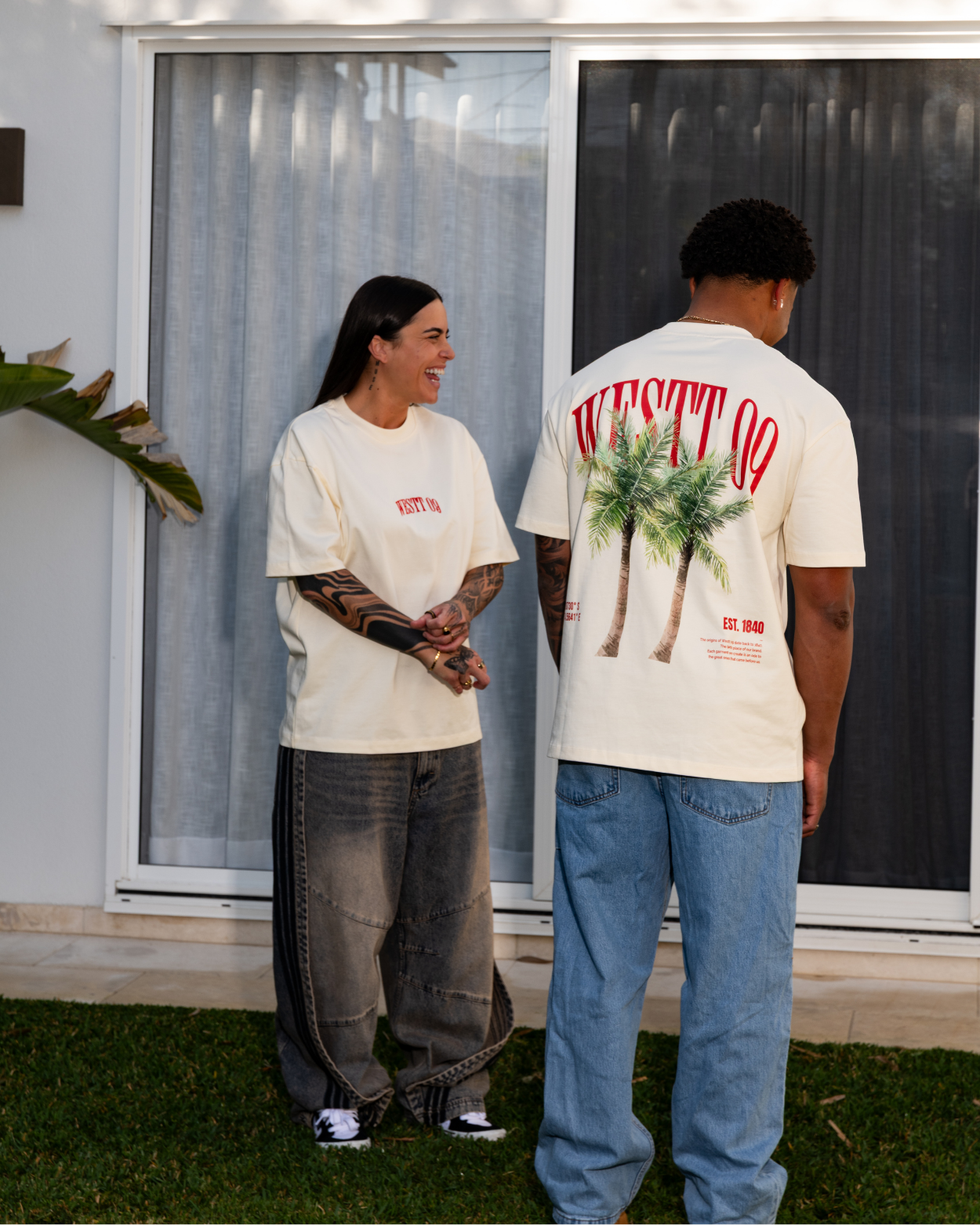 In The Palms - Cream