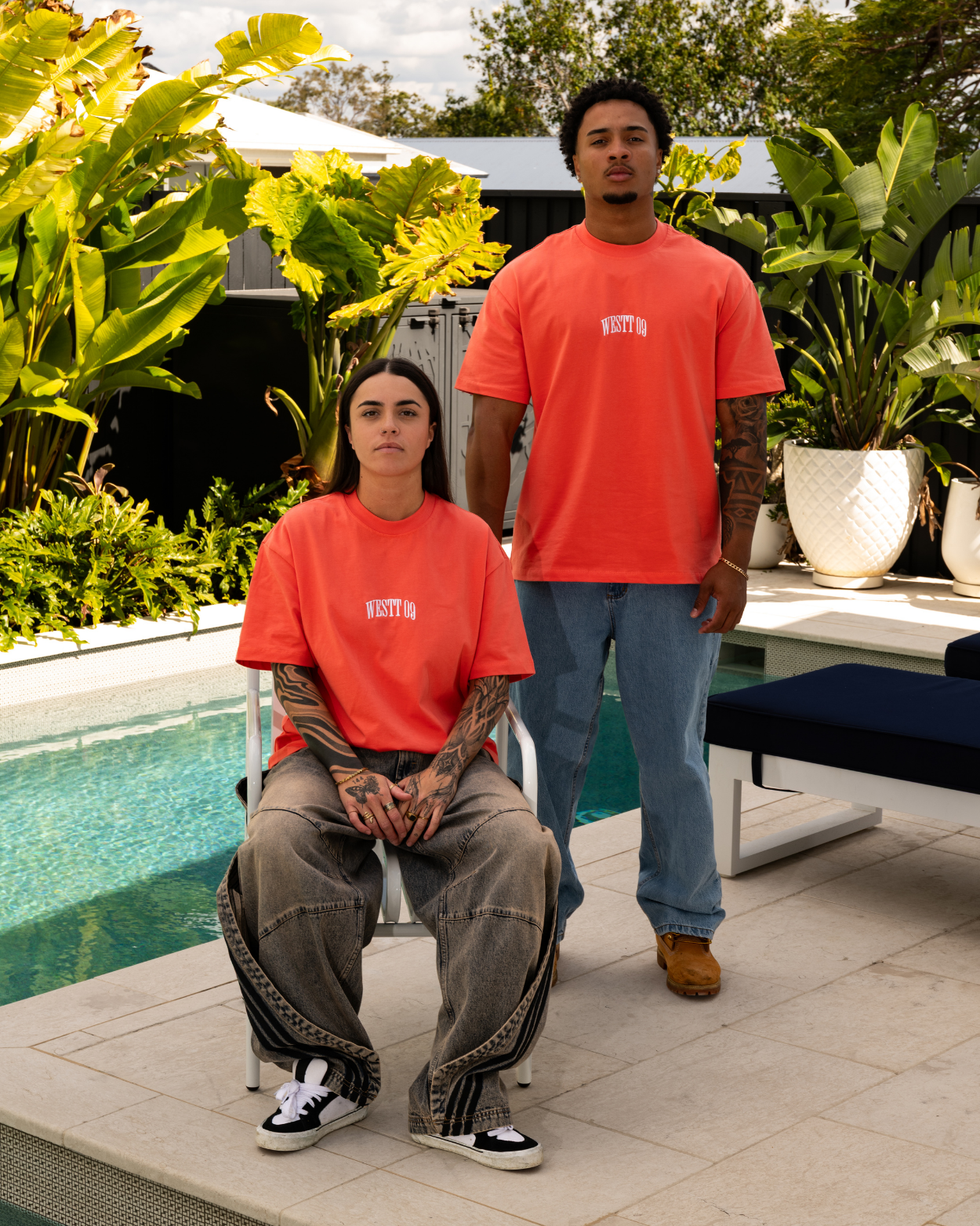 In The Palms - Peach