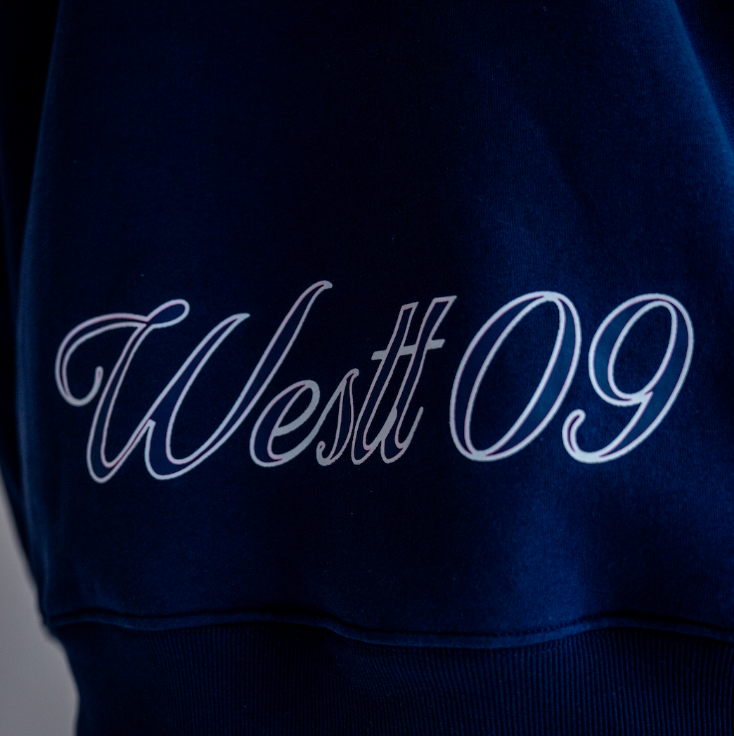 Winter Club Hoodie - Navy Blue