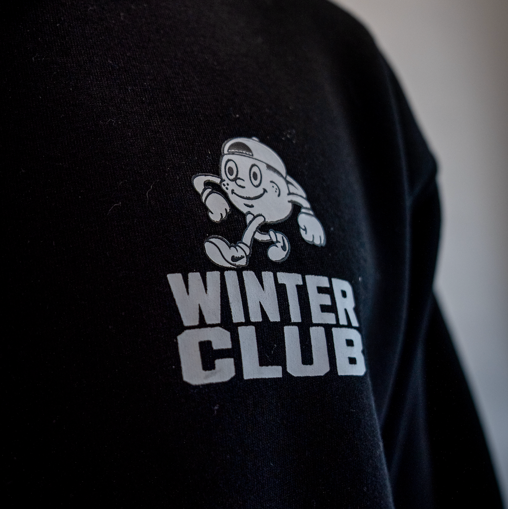 Winter Club Hoodie - Black