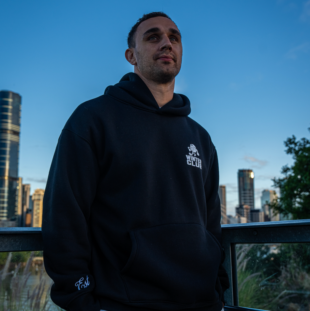 Winter Club Hoodie - Black