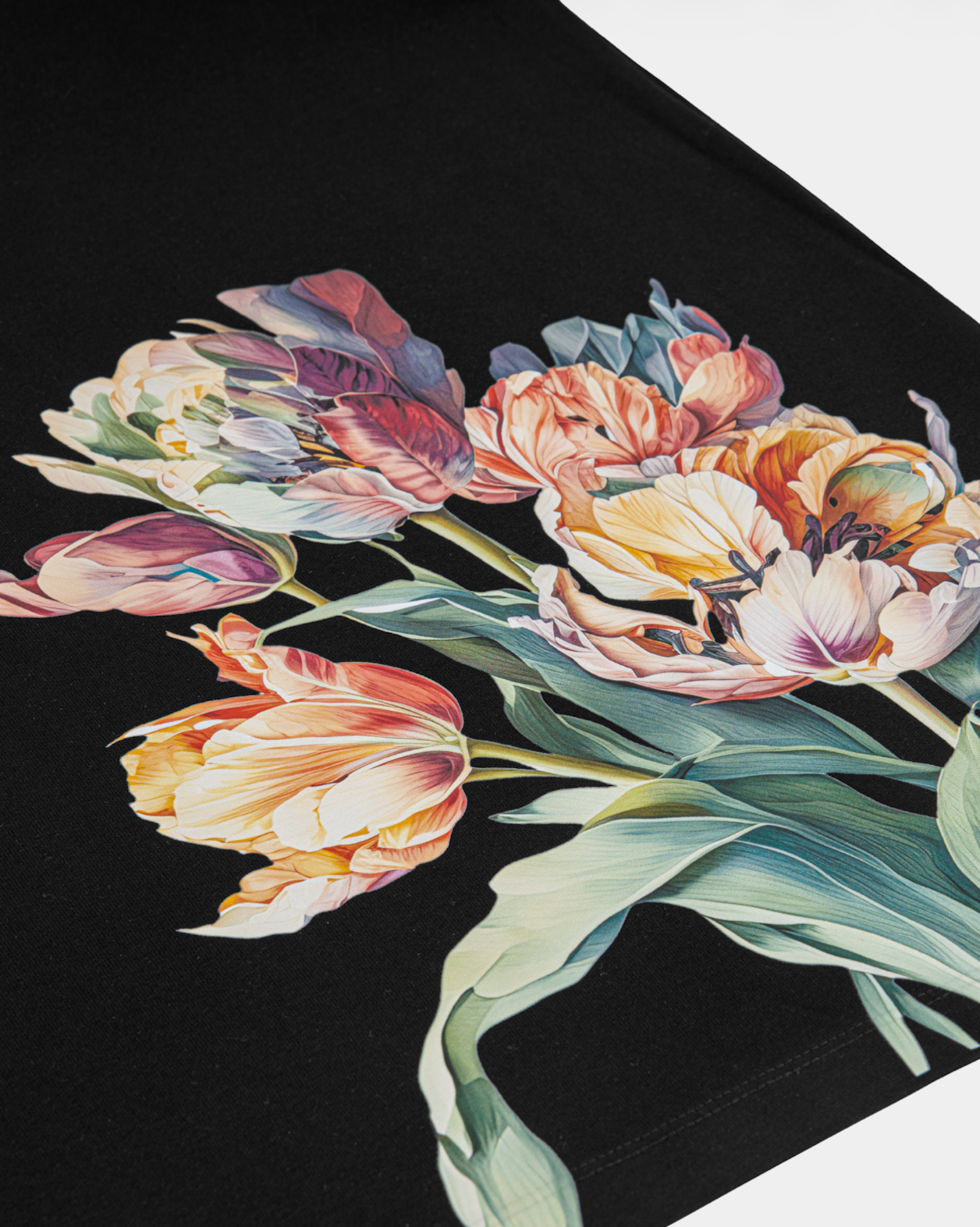 Flower Tee - Black