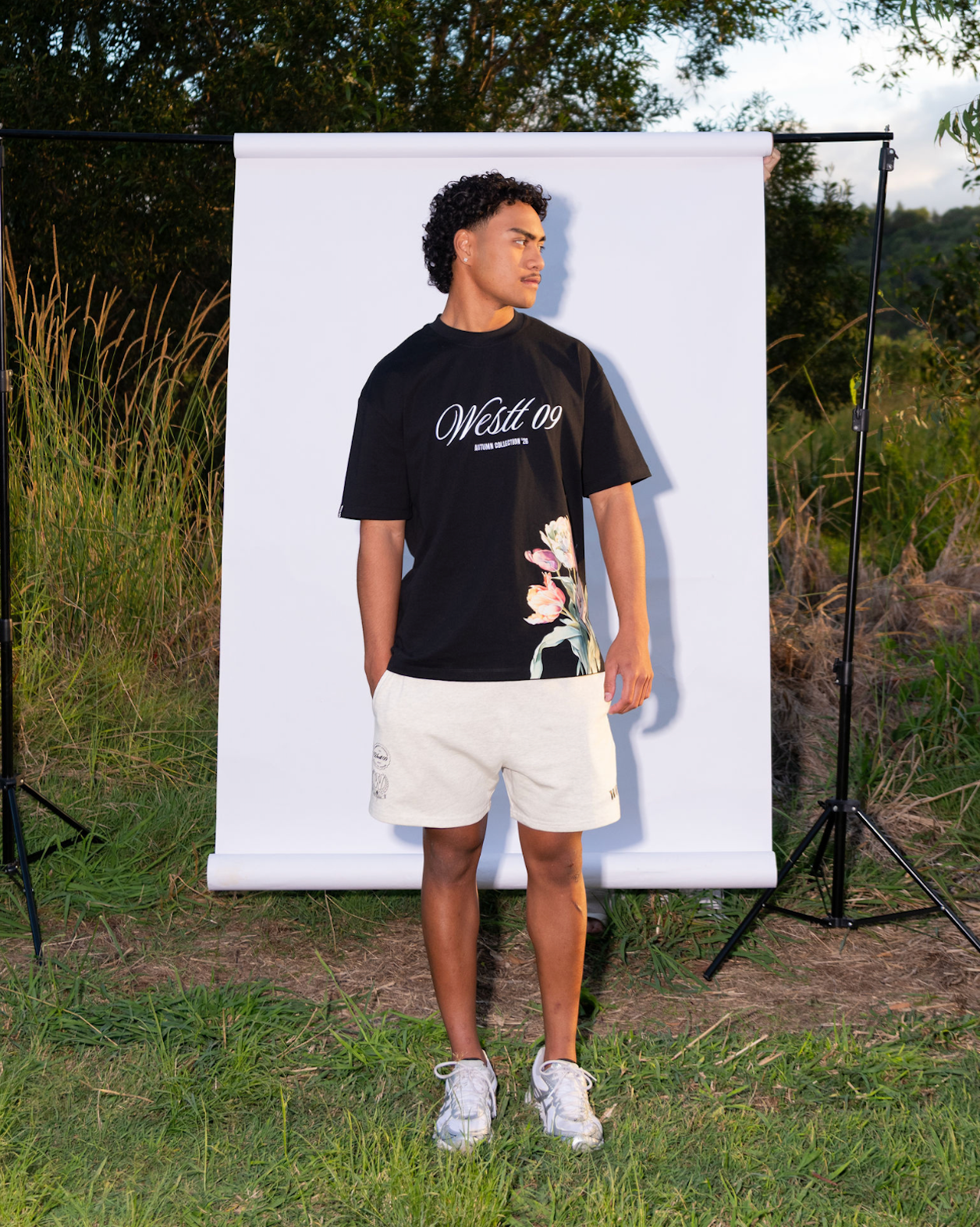 Flower Tee - Black