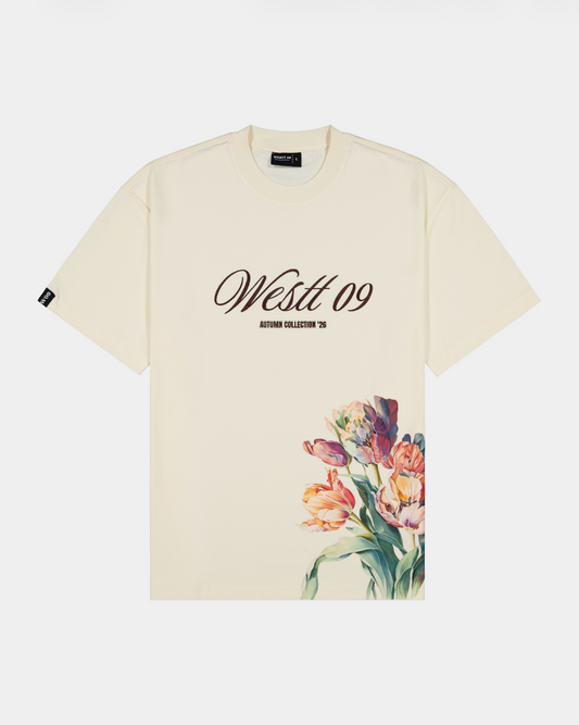 Flower Tee - Cream