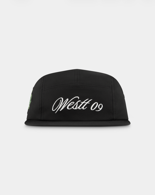 Flower 5 Panel - Black