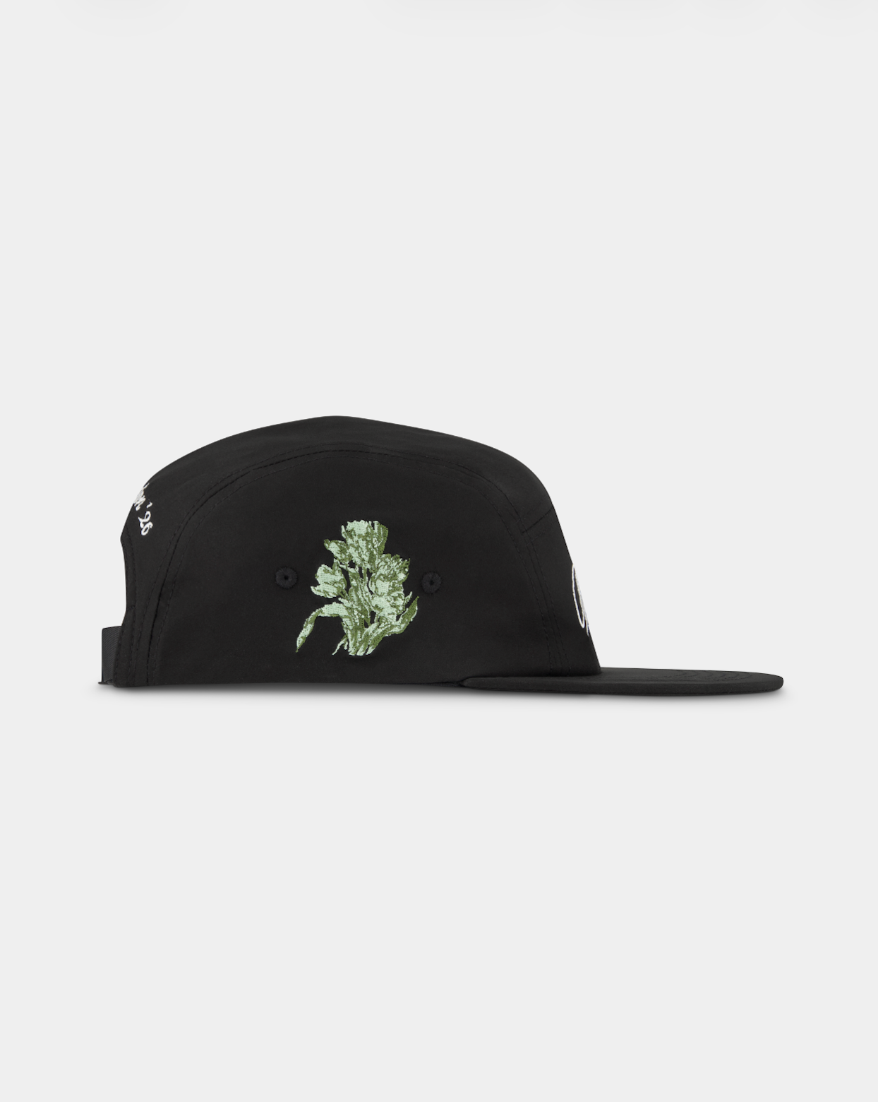 Flower 5 Panel - Black