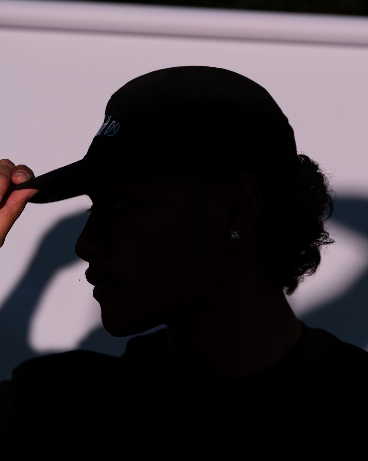 Flower 5 Panel - Black
