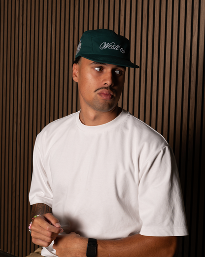 Flower 5 Panel - Green