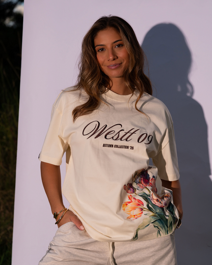 Flower Tee - Cream