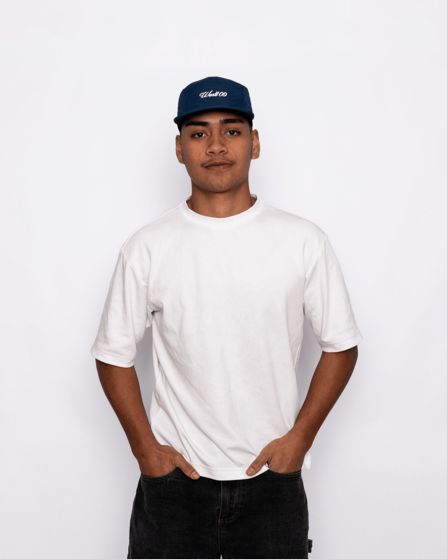 5 Panel Nylon - Navy Blue