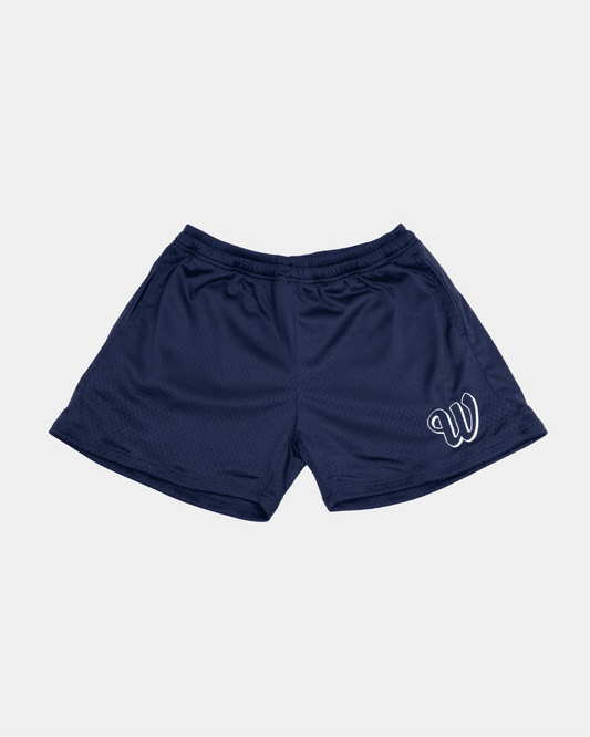Mesh Shorts - Navy blue