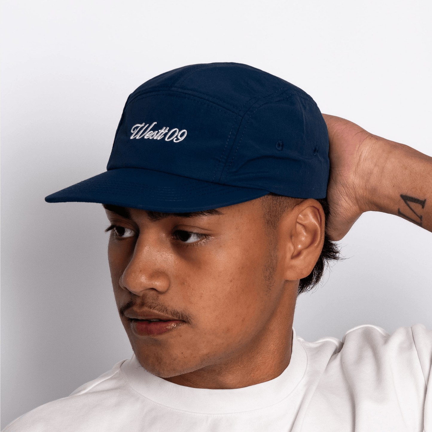 5 Panel Nylon - Navy Blue
