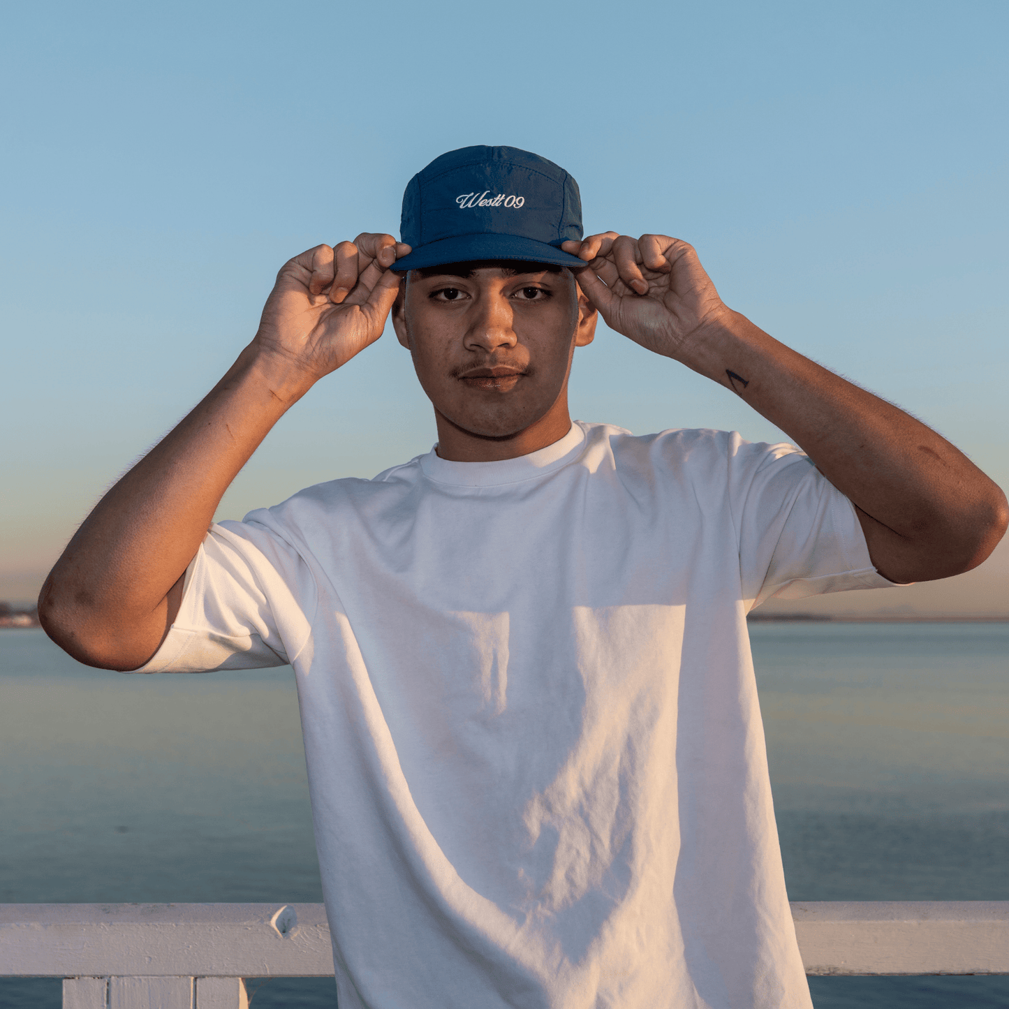 5 Panel Nylon - Navy Blue